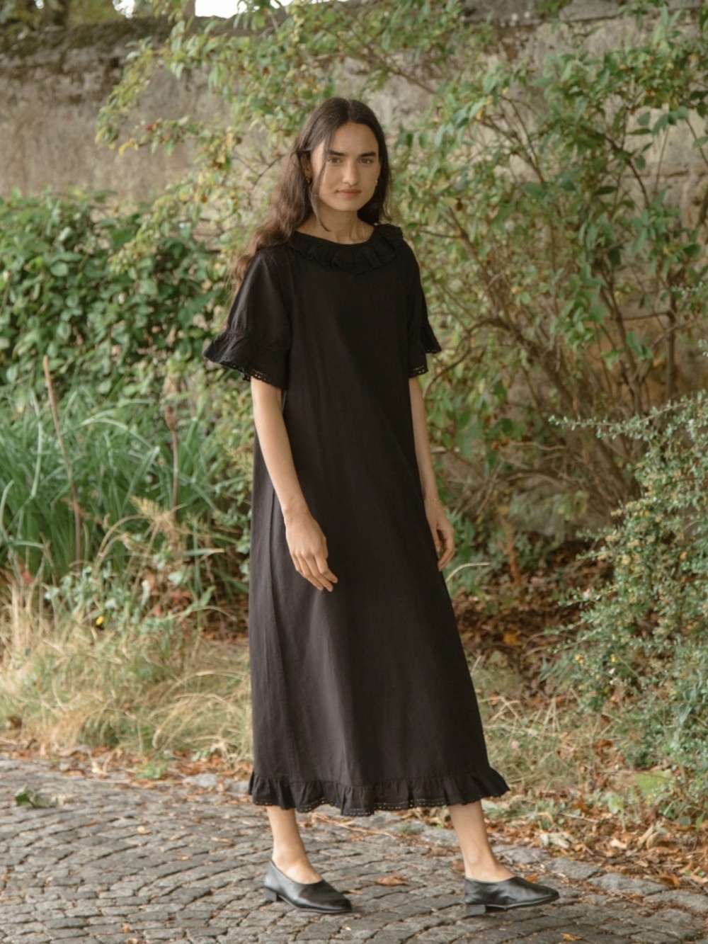 Gillian Stevens Freya Dress in Noir size 2